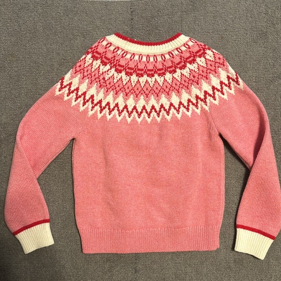 Boden Eleanor Fair Isle Sweater Size 7/8 NWT - Picture 4 of 5
